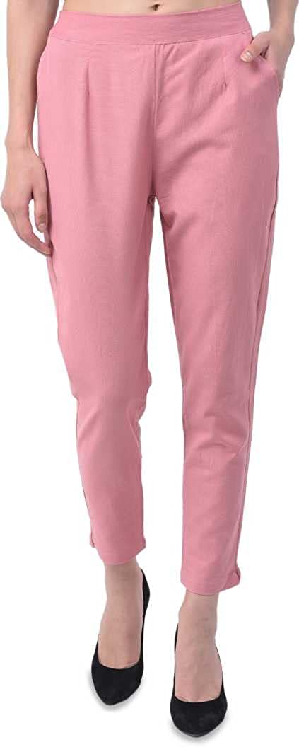 Drawstring tailored trousers for women