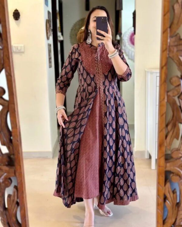 Anarkali 3pcs kurti set