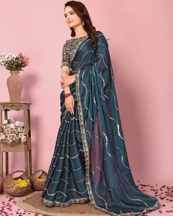 TRENDING SEQUENCE DESIGN SAREE