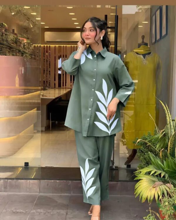 cotton slub Co-ord Set