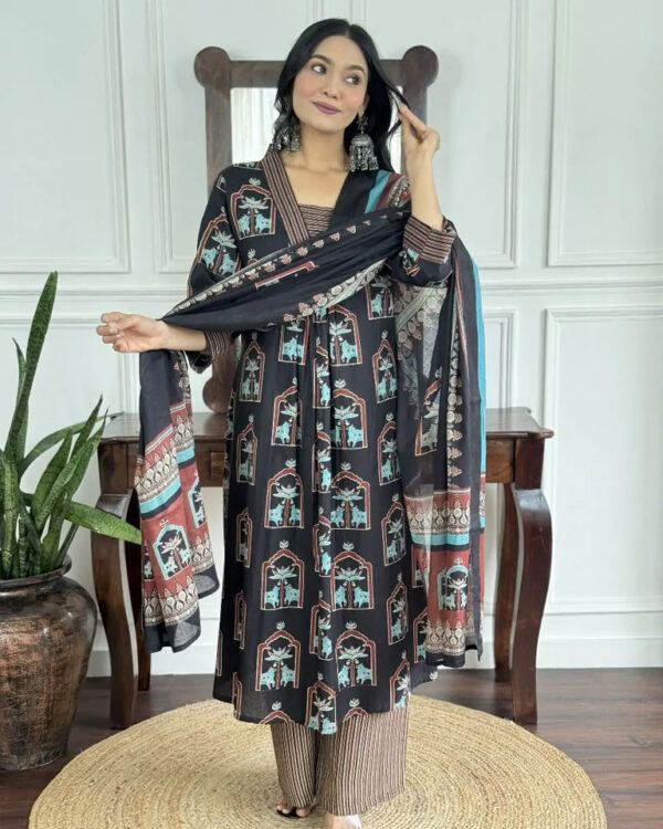 KURTA PENT WITH DUPATTA SUIT SET