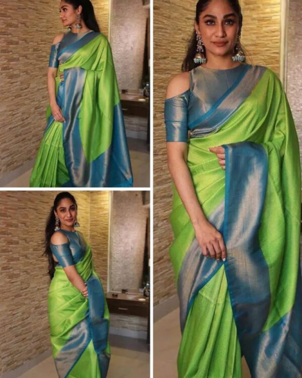 Stylish Lichi Silk saree