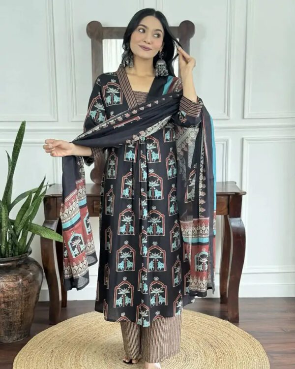 KURTA PENT WITH DUPATTA SUIT SET