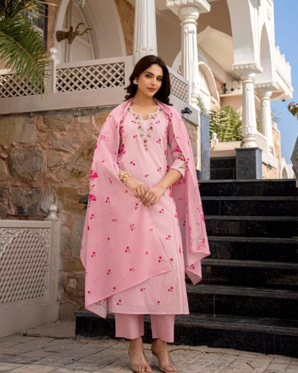 Stylish cotton kurta set