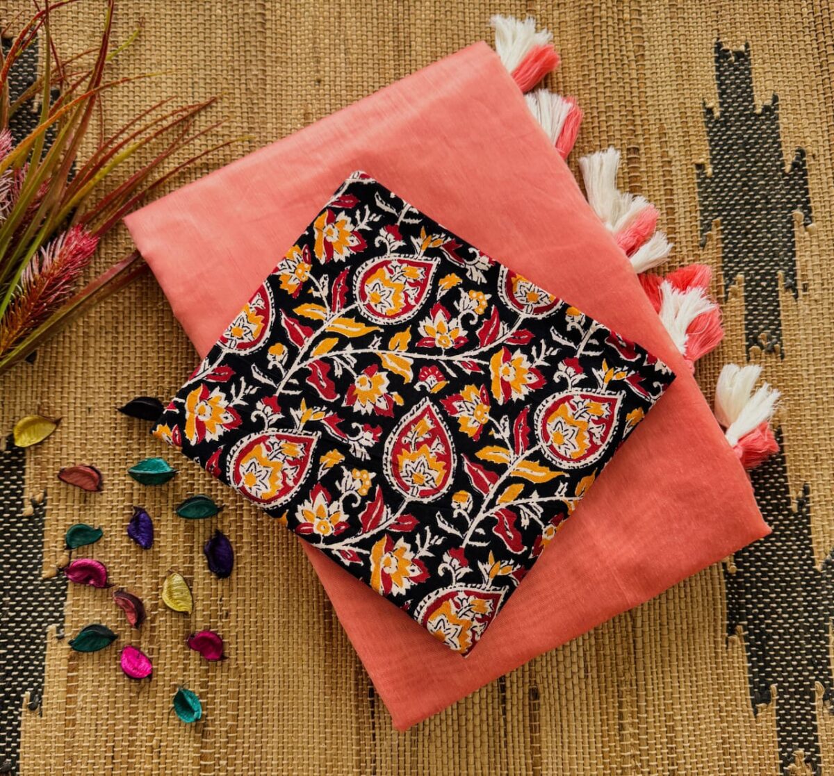 kashmiri cotton saree - Image 4