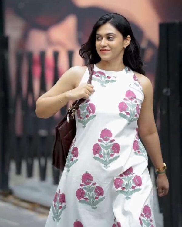 Premium Floral Print Cotton Kurti Palazzo Set