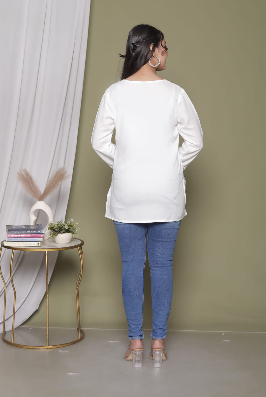 Beautiful Embroidered Short Kurtis - Image 18