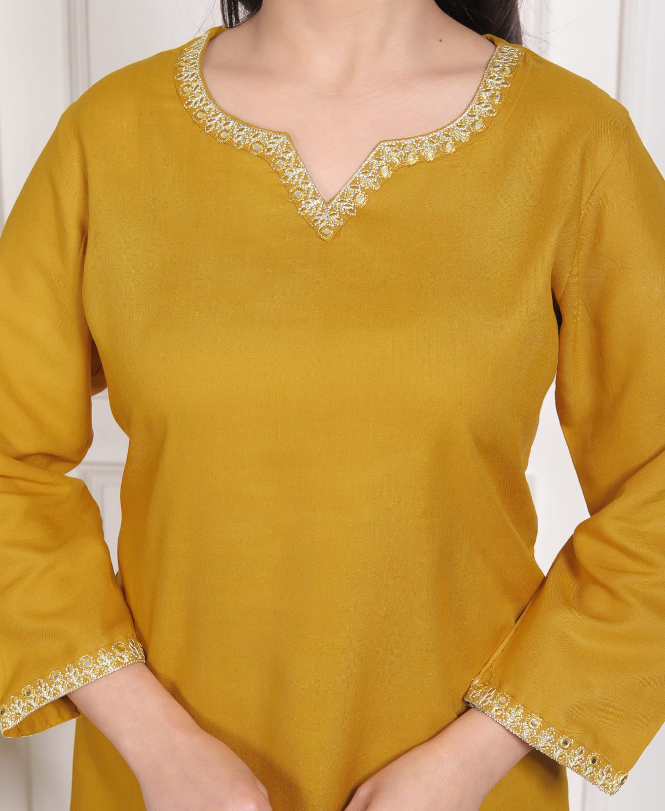 Beautiful Embroidered Short Kurtis - Image 17